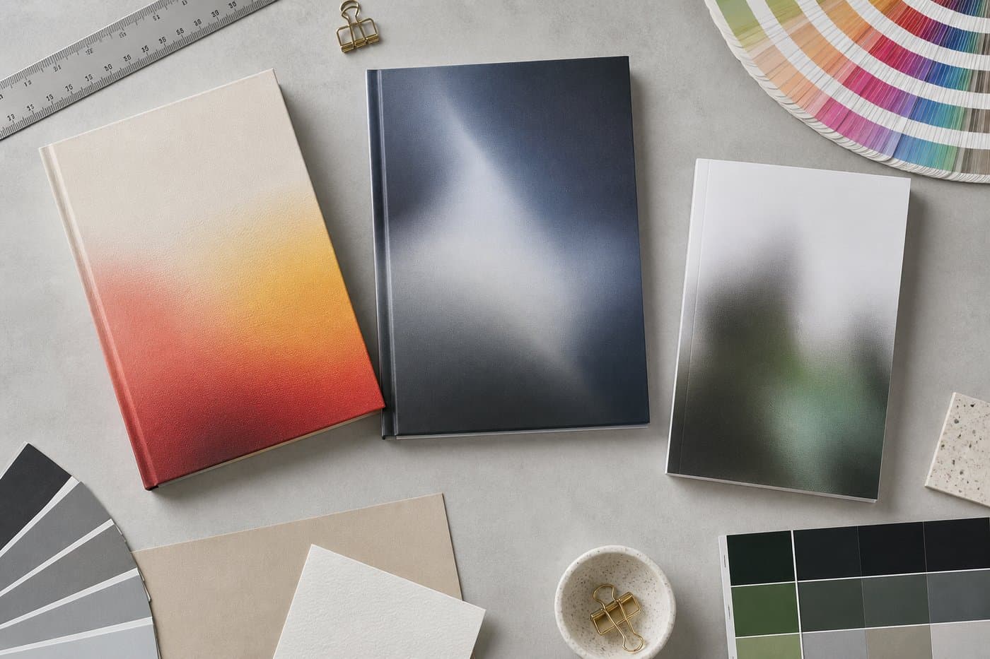 Professionally produced books and production materials